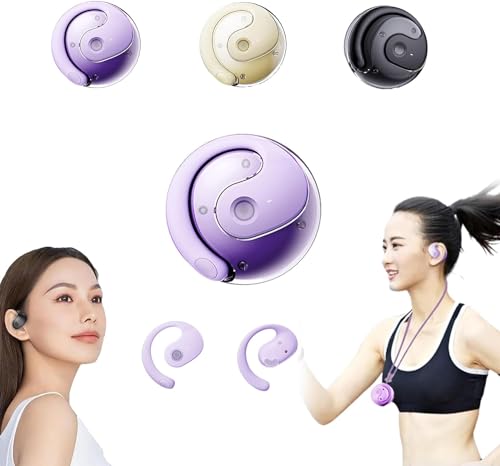 Petit casque Bluetooth en forme de noix de coco, petite boule de noix de coco, écouteurs Bluetooth à oreilles ouvertes, haute qualité sonore, suppression du bruit pour téléphones portables
