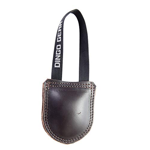 Dingo Gear Beißwurst Hundespielzeug Handarbeit genarbtem Leder für Training IGP IPO Obiedence Hundetraining Ausbildung (Set 3 Stück) S10035
