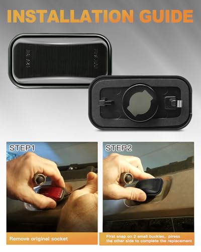 Kit 6 Lámparas LED Cab Roof Smoked Lens para Hummer H2 miniatura 6