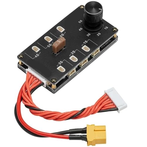 Carte de chargeur 1S à 6 ports PH2.0 BT2.0 pour sessions de vol Tiny Whoop
