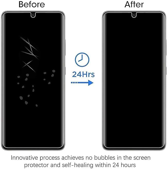Image of Blacksheep High Sensitivity Hydrogel Screen Protector Compatible with Samsung Galaxy S22 Ultra 5G / Samsung Galaxy S23 Ultra 5G Matte Transparent Soft TPU Protective Film [Fingerprint Unlock Compatible] [Clear HD]