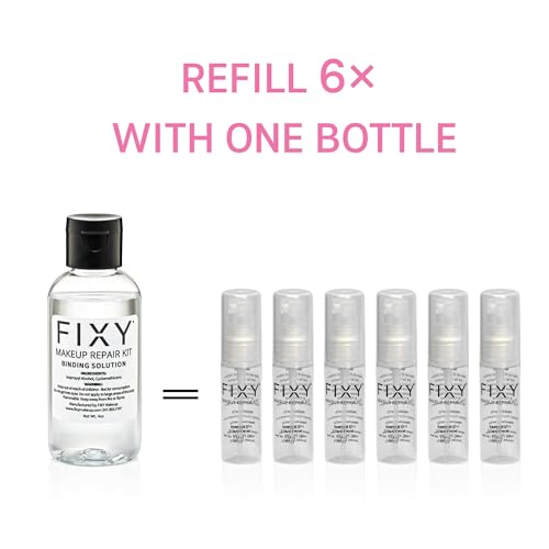 FIXY Makeup Repair Spray - 4oz Solution to Restore Pressed Powders, Eyeshadow, Blush, Bronzer & Highlighter | Vegan, Fragrance-Free, Paraben-Free | Ideal for Makeup Artists & Eco-Conscious Beauty3