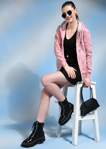 Image of eWools Women's Fleece Fullsleeves Jacket (Flee18)