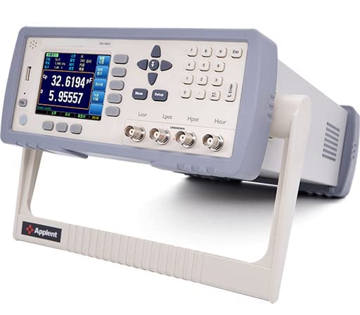 High Precision LCR Meter Tester Digital LCR Meter with Parameter Z D Q θr θd R X G B Y Vac Iac Δ Δ% True Color TFT-LCD Display Measurement Frequency 10Hz to 300kHz Resolution 0.001Hz