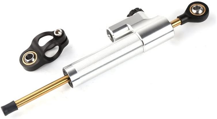 Directional Stabilize Dampers Motorcycle Shock Absorber Steering Damper CNC Steering Damper Electric Scooter For Scooters(Black)