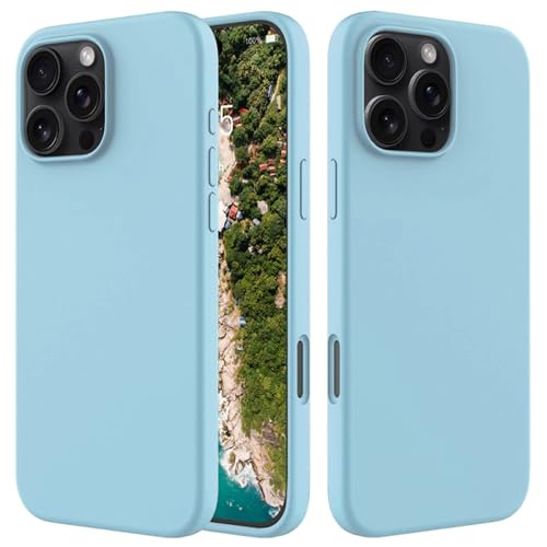 Image of ArmourPro Silicone Back Case for iPhone 16 Pro Max, Soft-Touch Case | Jeansblue