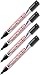 Produktbild edding Wäschemarker 8040 (4er Pack, Schwarz)