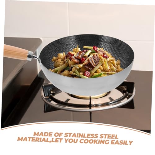 Sartén Wok Antiadherente de Acero Inoxidable Cabilock miniatura 7