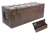  US Army Werkzeugkiste MK 1 braun gebraucht 65 x 23 x 24