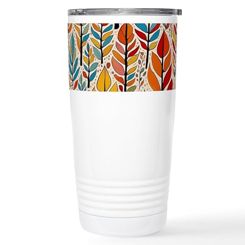 CafePress All The Colours Of Fall Mugs 20 oz. Insulated Stainless Steel Coffee Tumbler