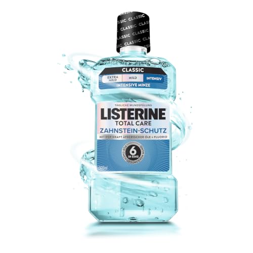 Listerine Total Care Zahnstein-Schutz Intensiv MundspĂĽlung, 500 ml