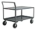 Heavy Duty Low Profile Carts With Offset Handle LPC-2S-HD-P-3624
