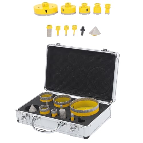 Set de Brocas Diamante 10 Piezas para Azulejo y Vidrio miniatura 1