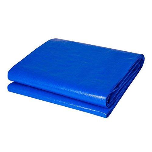 SXY888 Regenschutztuch, ultraleichte Dreirad-LKW-Plane wasserdichte Sonnenschutzplane Regenplane Linoleum Gepolstertes Kunststofftuch Blau (Color : 10X15CM)