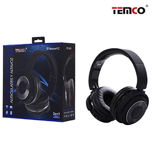 Temco Auriculares Bluetooth, hasta 8 Horas de reproducción