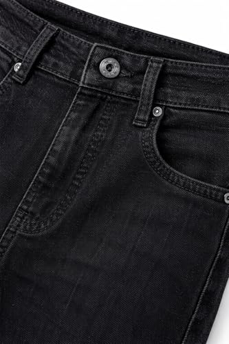Image of DHYANAM Women High Waist Bootcut Jeans for Women | Stretchable Flared Denim Pants | High Rise Bell Bottom Jeans | Slim Fit Trendy Casual Wear for Girls