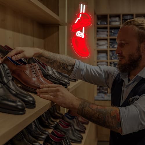 Image of Sneakers Neon Sign For The Ultimate, Shoe LED Light