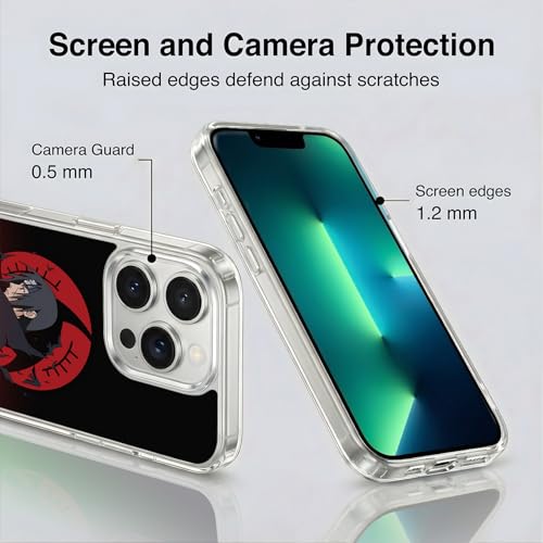 Coque iPhone 13 Pro Naruto Itachi MagSafe pour le quotidien - 5