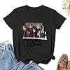 MaryRWhiting Women's My Vintage Chemical Logo Short Sleeve Romance Black Cotton Tee T Shirts Crew Neck T-Shirt Tops Band Tshirt for Women Big Teen Girl Fans Merch Clothes Gift #5
