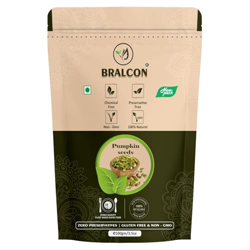 Image of BRALCON Raw Seeds Combo Pack - 400g | Flax Seeds - 200g, Chia Seeds - 100g, Pumpkin Seeds - 100g | Unroasted