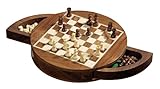 Diamètre 230 mm Philos - 2729.0 - Coffret d\'échecs Rond - Case de 19 mm magnétique
