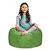 Sofa Sack - Plush, Ultra Soft Kids Bean Bag Chair - Memory Foam Bean Bag Chair with Microsuede Cover - Stuffed Foam Filled Furniture and Accessories for Kids Room - 2' Lime