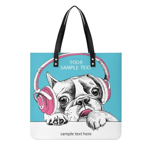 Sac shopping bouledogue : le cadeau idéal et pratique pour femme amoureuse des chiens