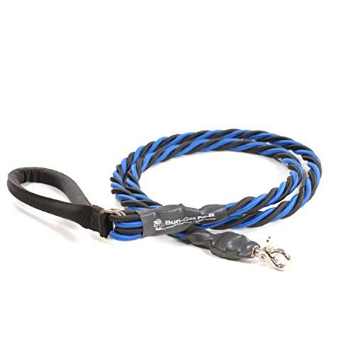 Bungee Pupee 6-Feet X-Large Leash, Blue/Black