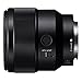 Sony SEL85F18 85mm F/1.8-22 Medium-Telephoto Fixed Prime Camera Lens, Black