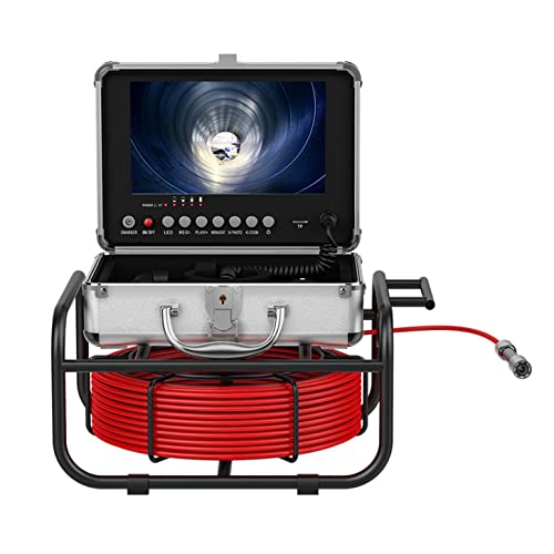 RESKIU Sewer Camera 20M/30M/40M/50M, 17mm Pipe Camera, 9