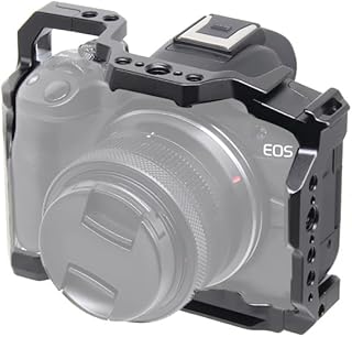 BGNing R50 Camera Cage Rig for Canon EOS R50 Cage Aluminum Video Rig 1/4