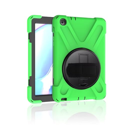 Coque Galaxy Tab A 8 2019 SM-P200 verte pour protéger la tablette en voyage