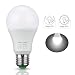 Sensor Light Bulb, HAIMI TREE 7W E26/E27 Smart Dusk to Dawn LED Bulb with Auto on/off Indoor /Outdoor LED Sensor Lighting Lamp for Porch Hallway Patio Garage(Cold White)