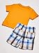 Nautica Baby Boys' Graphic Tee and Pull On Short Set