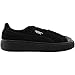 Puma Women's Suede Crushed Gem Platform Black Aged Silver, 8 M US