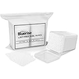 BLUERISE Lint Free Nail Wipes 450PCS Nail Polish Remover Pads Soft Absorbable Eyelash Extension Glue Cleaning Wipes
