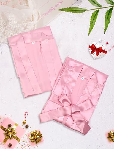 12Pcs Girls Silky Robes Kimono Birthday Kids Spa Party Wedding Bridal Party Flower Girl Robe2