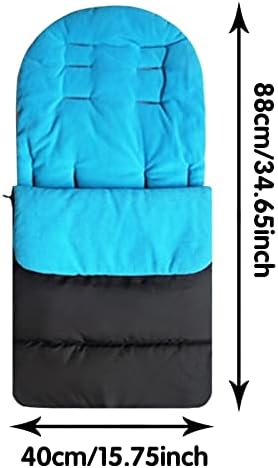 Cosytoes Footmuff,Baby Universal Footmuff Sleeping Bag with Adjustable Side Zips and Waterproof/Windproof Toddler Footmuff,Warm Cuddly Weather Resistant Baby Stroller Footmuff Fits Most Pushchair