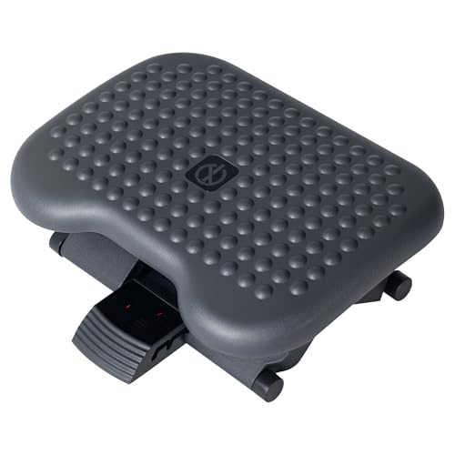 Reposapiés Ergonómico – Color Negro – Plástico – Medida 46 x 35cm