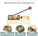 DEEBOW Nutcracker Nut Shell Cracker Heavy Duty, Macadamia Opener, Shelling Machine Durable Alloy Handle and Wood Organiser for Hazelnut, Brazil Nuts, Almonds, Pecan, Walnuts, Etc