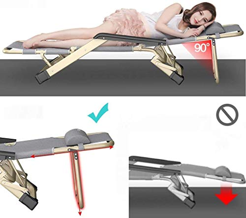 Chaises Longues Zero Gravity Transat de Plage Réglable Contre le Stress - 5