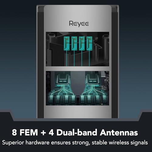 Reyee Whole Home Mesh WiFi System, AX3200 Smart WiFi 6 Router RGR6 (2