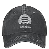 SolanaedSOL Gorra de béisbol Casual Moneda de Verano Internet Gorra de Camionero Deporte Gorras de Hip Hop Gorras de béisbol Masculinas Femeninas