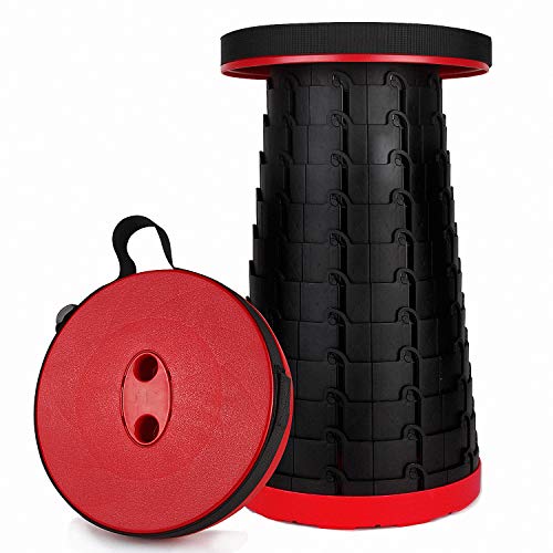 NPET アウトドアチェア 折りたたみチェア 収納サイズ25*6.5cm 円盤形 高度自由調節可能 重さ1kg 耐荷重120kg 持ち運び 便利 防水 頑丈 手提げ式 旅行 浜辺 お釣り 運動会 キャンプ用品