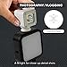 Aiffoto LED Camera Video Light Kit, 800mAh Mini Cube Lights Portable Photography Conference Fill Lighting, with Cold Shoe Mount Clamp Mount and Diffuser (White)
