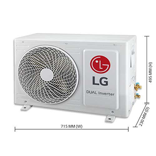 Image of LG 1 Ton 3 Star Inverter Split AC (Copper KS-Q12SNXD White)