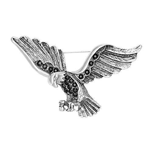 Image of NOUMANDA Vintage Soaring Eagle Brooch Pin