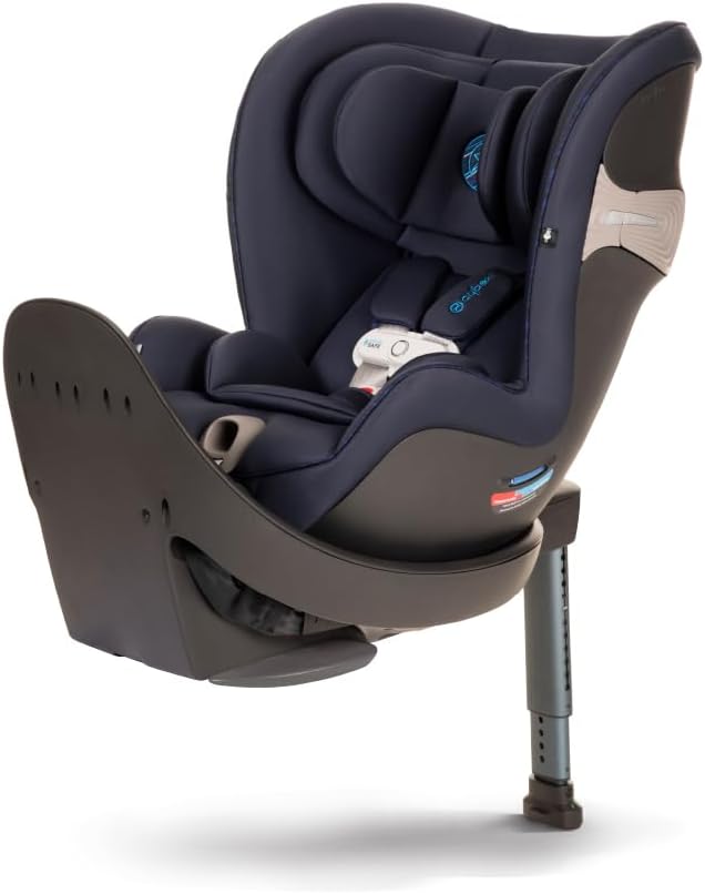 Cybex Sirona S Rotating Convertible Car Seat with SensorSafe 2.1, Children Newborn to Four Years, Easy Child Load, Infant Baby Toddler Preschooler, Indigo Blue
