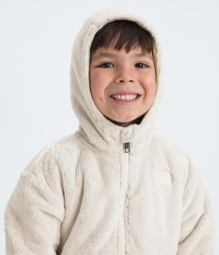 THE NORTH FACE Kids' Osito Full Zip Fleece Hoodie | Recycled Polyester Fleece Jacket With Ribbed Cuffs & Hem4