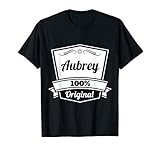 Aubrey Gift / Aubrey Personalized Name Birthday T-Shirt